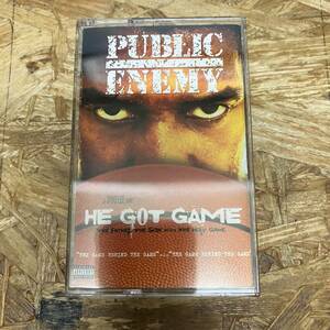 シHIPHOP,R&B PUBLIC ENEMY - HE GOT GAME アルバム,サントラ曲 TAPE 中古品