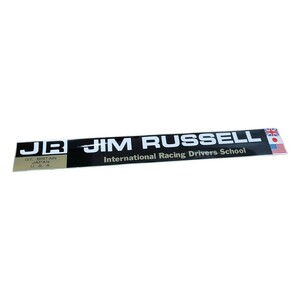 ジム ラッセル インターナショナルレーシングスクール ステッカー