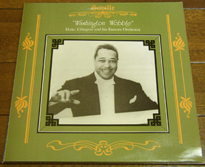 Duke Ellington Washington Wobble - LP/20's,30's,SWING,Stevedore Stomp,That Lindy Hop,Runnin' Wild,イギリス盤,Saville Records