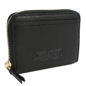 マークジェイコブス MARC JACOBS THE ZIP AROUND WALLET 小銭入れ ブランド ミニ財布 S134L01RE22 001 BLACK ブラック