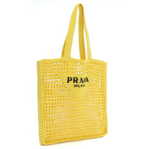 プラダ PRADA カゴバッグ ブランド 2VG105　2A2T V OOO　F0010 GIALLO イエロー系