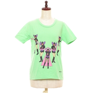 □367370 Ne-net ネネット ○Tシャツ 半袖 ショートスリーブ サイズ2 レディース グリーン