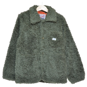 *406685 Lee Lee 0 boa fleece jacket size 130 Kids child Junior green 