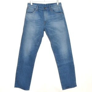 ●476668 JAPAN BLUE JEANS ジャパンブルージーンズ ●デニムパンツ ストレート U815080 サイズM ストレッチ メンズ 日本製 インディゴ