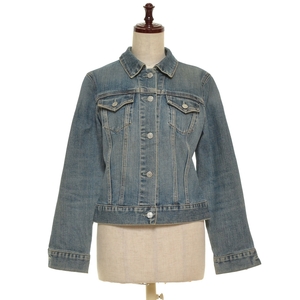 *387210 GAP Gap * Denim jacket size S/P lady's indigo blue 