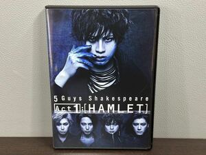 DVD 5 Guys Shakespeare Act1 HAMLET hill .. dream Tachibana . large Hashimoto genuine one law month . flat Nakamura ...