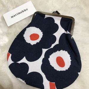 マリメッコ がま口ポーチ Mini Unikko Pieni Kukkaro marimekko ウニッコ 小銭入れ 小物入れ リップもハンドクリーム入ります♪