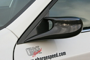 チャージスピード インプレッサ WRX GRB GRF エアロミラー タイプ1 カーボン 未塗装 CHARGE SPEED BottomLine ボトムライン