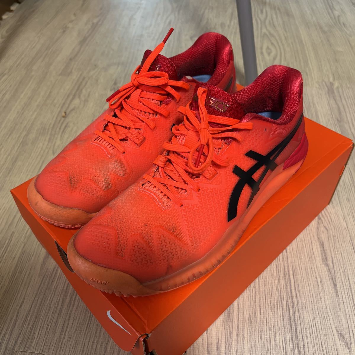 送料込】asics アシックス テニスシューズ COURT FF 3 OC 25.5cm