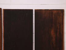 『古板 5枚セット(江戸期)』 No,374 杉 スギ 棚板 天板 古板 木工 時代物 アンティーク ヴィンテージ DIY_画像4