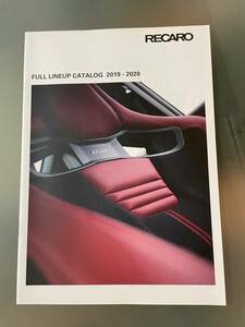 [2632.RECARO Recaro 2019-2020 catalog ]