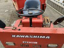 直接お引取り 鳥取県★KAWASHIMA カワシマ RN4WD キャリアダンプ 運搬車★ジャンク★NG1018_画像2