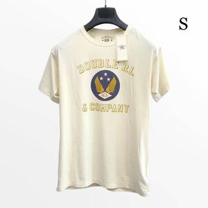 22SS新品 DOUBLE RL RRL ウィングドロゴ ジャージー Tシャツ ラルフローレン ダブルアールエル プリント 半袖 カットソー ニット Sサイズ