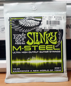 ●アーニーボール　Slinky 　M-STEEL 10-46 #2921 1500円