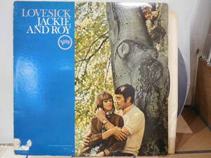 ○JACKIE AND ROY/LOVESICK USA輸入再発盤見開きLPレコード　V-8688