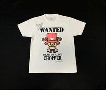 (未使用) IGNIO × ONE PIECE // iCOOL 半袖 CHOPPER プリント ドライ Tシャツ (白) サイズ S_画像1
