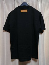 XLサイズ モノグラム大きいサイズ最高傑作ビッグサイズ一瞬でルイヴィトンと分かるブラックジャイアントモノグラムカートゥーン半袖Tシャツ_画像7