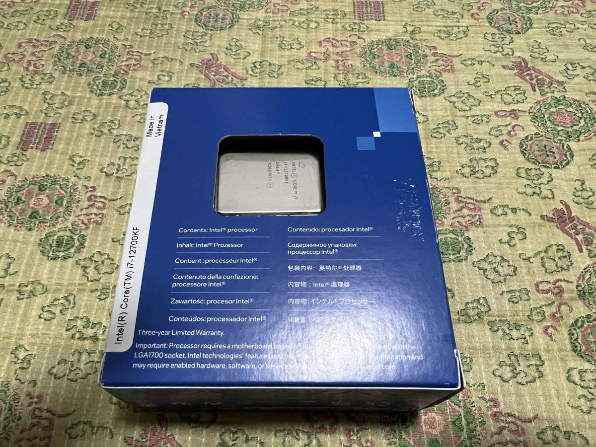 ☆【動作品】Intel Core I7 12700K☆ | JChere雅虎拍卖代购