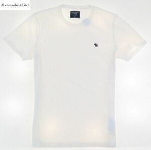 【メール便送料250円】新品本物 アバクロ Abercrombie & Fitch ワンポイント Tシャツ 368 / M