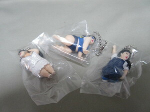 * Watanabe direct beautiful collection figure 3 kind set ball chain attaching mascot strap * unused goods *