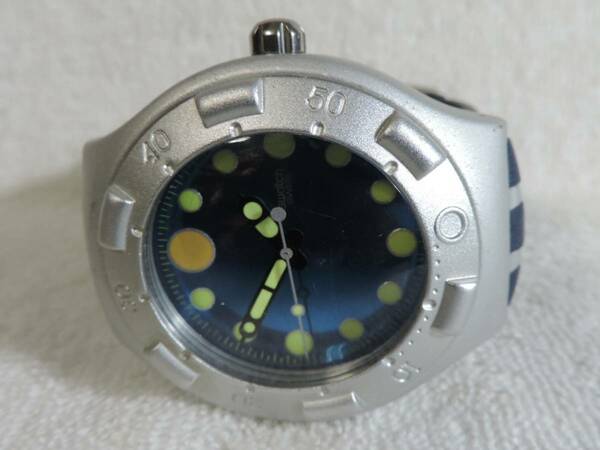 電池交換済み・可動品 スウォッチ スキューバメンズ腕時計・WATCH 1997 SCUBA 200 