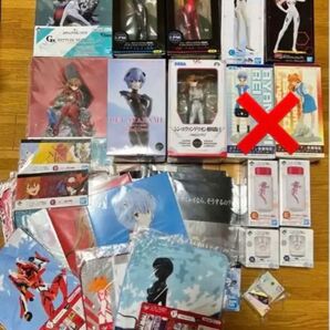 エヴァンゲリオン プラグスーツ白黒赤虹 フィギュア6体 レアグッズ