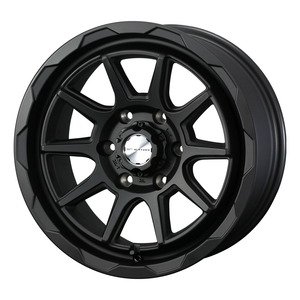 ウェッズ アドベンチャー マッドヴァンス06 (フルマットブラック) アルミホイール 4本セット 17×8.0J 6H PCD139.7 +20