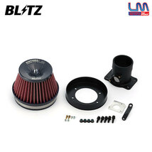 BLITZ ブリッツ サスパワー コアタイプLM レッド エアクリーナー レクサス GS350 GRS191 GRS196 H17.8～H20.10 2GR-FSE_画像1