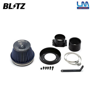 BLITZ ブリッツ サスパワー コアタイプLM ブルー エアクリーナー クレスタ JZX100 H8.9～ 1JZ-GTE