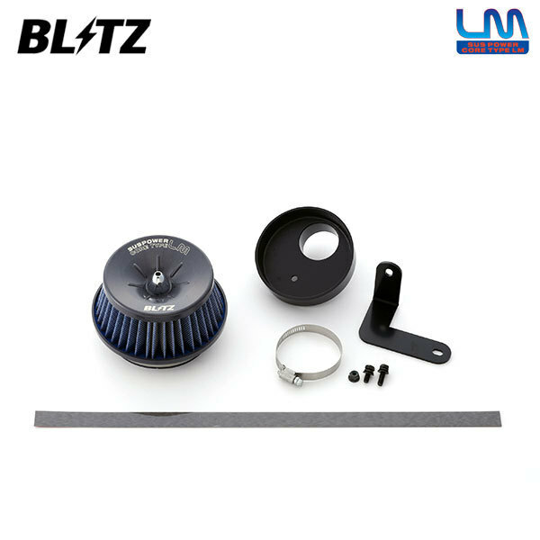 BLITZ ブリッツ サスパワー コアタイプLM ブルー エアクリーナー コペン LA400K H27.6～ KF ターボ セロ