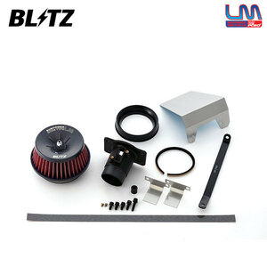 BLITZ ブリッツ サスパワー コアタイプLM レッド エアクリーナー プリウスPHV ZVW52 H29.2～ 2ZR-FXE