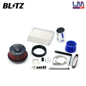 BLITZ ブリッツ サスパワー コアタイプLM レッド エアクリーナー 86 ハチロク ZN6 H29.12～ FA20 GR