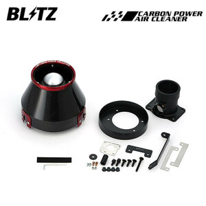 BLITZ ブリッツ カーボンパワーエアクリーナー エスティマ ACR50W ACR55W H18.1～H20.12 2AZ-FE