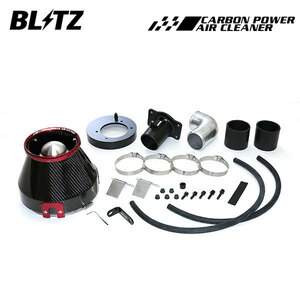BLITZ ブリッツ カーボンパワーエアクリーナー フィット GK5 H25.9～R2.2 L15B