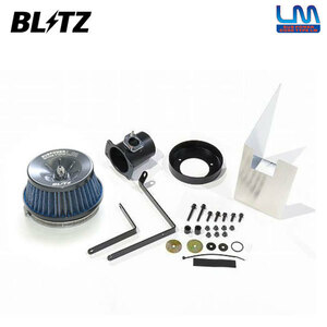 BLITZ ブリッツ サスパワー コアタイプLM ブルー エアクリーナー GRヤリス GXPA16 R2.9～ G16E-GTS RZ
