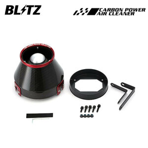 BLITZ ブリッツ カーボンパワーエアクリーナー ランサーエボリューションワゴン CT9W H17.9～ 4G63MIVEC