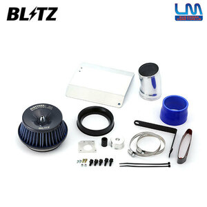BLITZ ブリッツ サスパワー コアタイプLM ブルー エアクリーナー 86 ハチロク ZN6 H29.12～ FA20 GR
