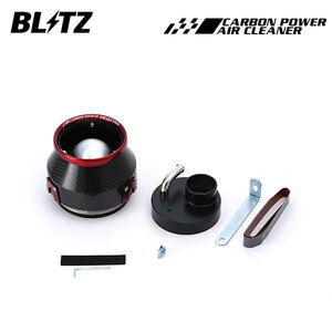 BLITZ ブリッツ カーボンパワーエアクリーナー AZワゴン CY21S CZ21S H7.10～H10.10 K6A