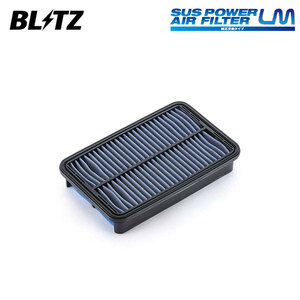 BLITZ ブリッツ サスパワー エアフィルター LM ST-44B MR-S ZZW30 H11.10～ 1ZZ-FE MR 17801-16020