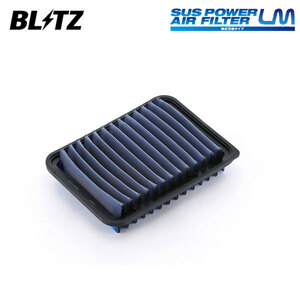 BLITZ ブリッツ サスパワー エアフィルター LM ST-53B アリオン ZRT261 H20.1～ 3ZR-FAE FF 17801-21050