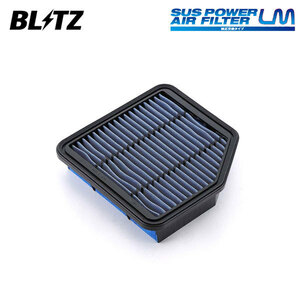 BLITZ ブリッツ サスパワー エアフィルター LM ST-52B クラウン GRS184 H17.10～H20.2 2GR-FSE FR 17801-31110