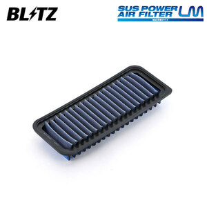 BLITZ ブリッツ サスパワー エアフィルター LM ST-50B パッソセッテ M502E H20.12～ 3SZ-VE FF 17801-97402