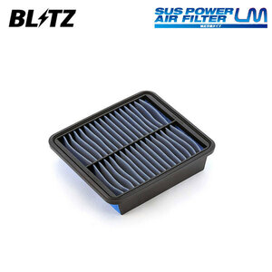 BLITZ ブリッツ サスパワー エアフィルター LM ST-45B クラウンマジェスタ UZS171 H11.9～H16.7 1UZ-FE FR 17801-50030