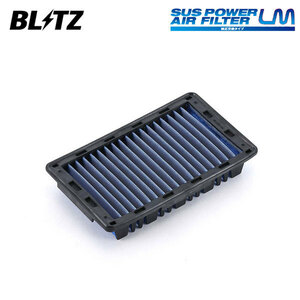 BLITZ ブリッツ サスパワー エアフィルター LM SM-52B オッティ H92W H18.10～ 3G83 AY120-KE057/16546-6A0A1