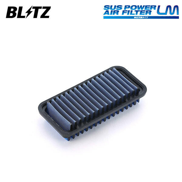 BLITZ ブリッツ サスパワー エアフィルター LM ST-42B ラウム NCZ20 H15.5～ 1NZ-FE FF 17801-21030