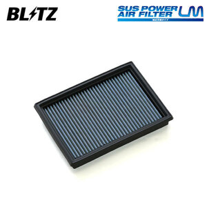 BLITZ ブリッツ サスパワー エアフィルター LM WS-731B フレアワゴン MM42S H27.5～ R06A NA 1A14-13-Z40