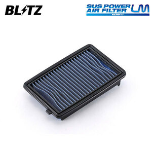 BLITZ ブリッツ サスパワー エアフィルター LM SH-695B N-BOX+ JF1 H23.12～H25.12 S07A NA FF 要純正品番確認 17220-R9G-003