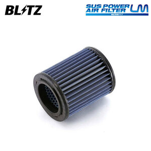 BLITZ ブリッツ サスパワー エアフィルター LM SH-76B K20A用 CR-V RD4 H13.9～H16.9 K20A FF 17220-PNA-003/17220-PNB-003