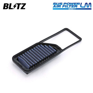 BLITZ ブリッツ サスパワー エアフィルター LM SD-867B ルクラ L455F H24.1～ KF NA FF 17801-B2090