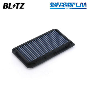 BLITZ ブリッツ サスパワー エアフィルター LM SD-62B ムーヴ L150S H14.10～H18.10 EF-VE NA FF 17801-B2010